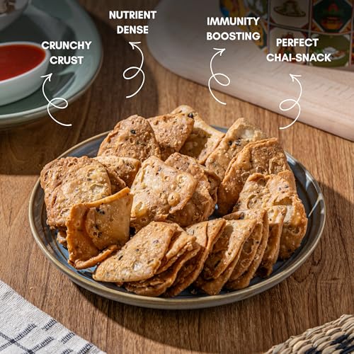 Image of MEWARIS Jeera Puri Crisp Savory Snack Made with Refined Wheat Flour & Cumin Seeds 200G