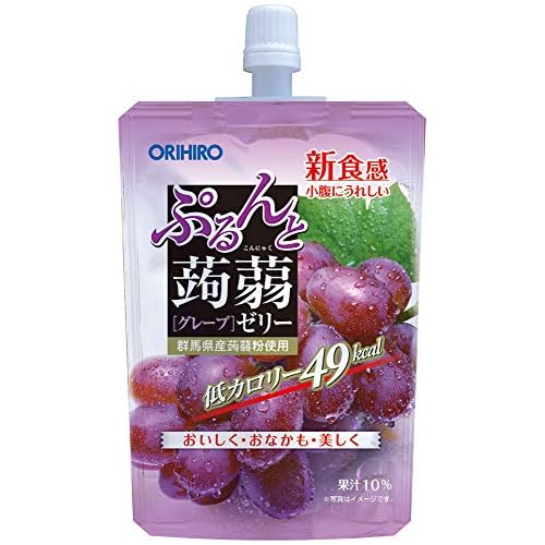 オリヒロ ぷるんと蒟蒻ゼリースタンディング グレープ