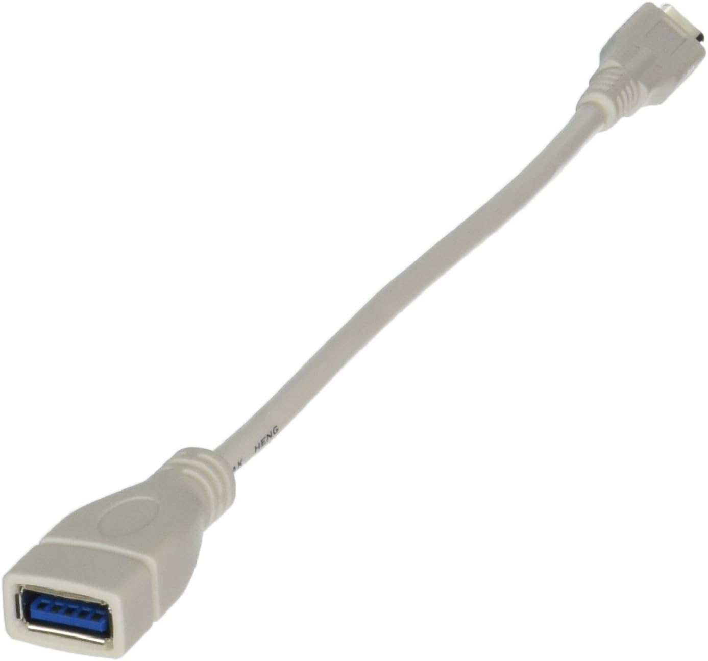 Xavier Apple-Related Cables USB "C" Reversible Male 3.1 to USB "A" Female (White)