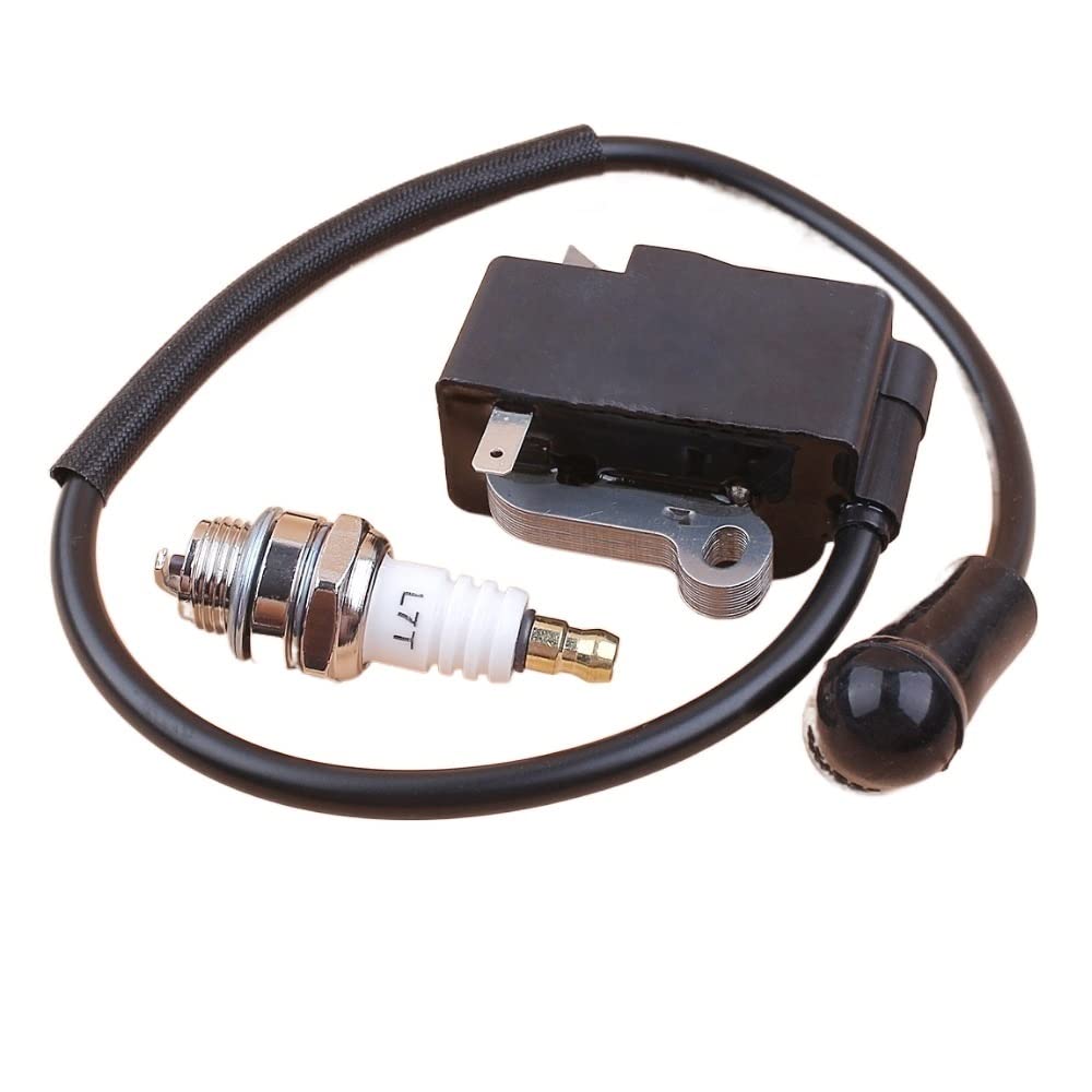 BAKVRI Kit de bujía de módulo Magneto de Bobina de Encendido Compatible con Motosierra Stihl MS441 MS 441 1138 400 1300, Piezas de Motor de Motosierra