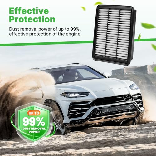Image of Engine+Cabin Air Filter Fit for 2016-2024 Mazda CX-9 CX9 2.5L