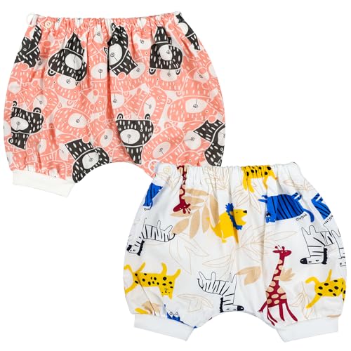 Image of MOEMOE BABY Bedwetting Diaper Pants Absorbent Potty Training Shorts 2 Pack | Reusable & Breathable for Small Accidents,2T-10Y
