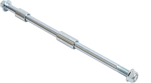 Miniatura 29 de Mokuo Eje delantero trasero de 0.394 in y 9.252 in con buje de 0.236 in, 0.787 in, 1.260 in, apto para motocicleta, Pit Dirt Bike ciclomotor