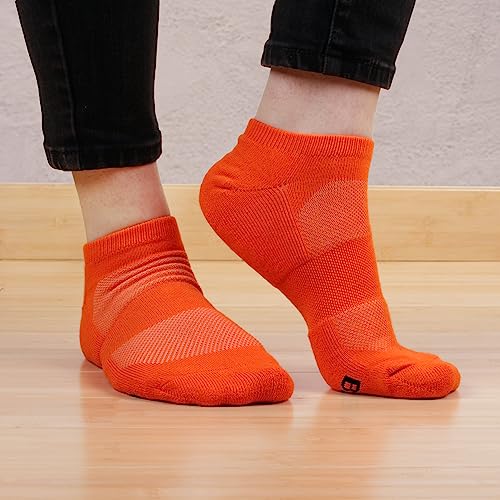 Image of BambooMN Men and Women's Rayon from Bamboo Low Cut Ankle Socks for Sports, Work and Everyday Wear - 4 Pairs - Unisex Sizing