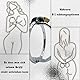 Handschellen für Sexspiele BDSM Fesseln Bondage Set Handcuffs mit Querverbindungen Selfbondage Handschellen Sex für Bondage Handcuffs for Intime Sex Handschellen fürs Bett Fesseln für Frau Sex