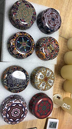 YIHANG Velas perfumadas grandes regalos para mujeres cera de soja natural portátil fragancia de viaje regalos de Navidad en cumpleaños para baño Yoga aromaterapia