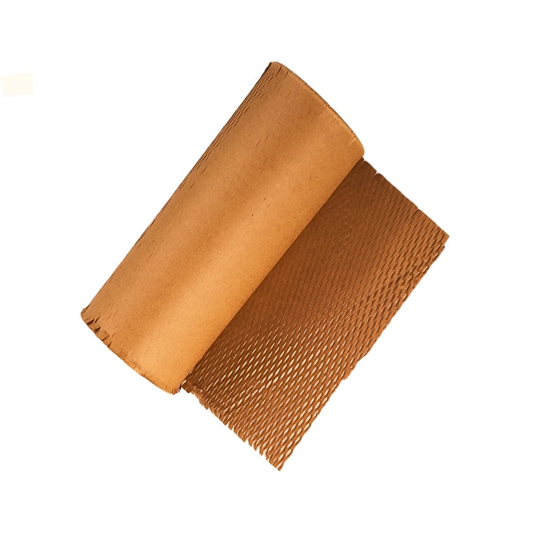 Falcon Enterprises Eco friendly 80 Gsm Paper Bubble Roll Honeycomb brown paper bubble wrap for packing, Shipping, Moving (100M X 39cm")| Expandable upto 40-50% Packaging for small business (B0D8FPV3V8) Amazon Price History, Amazon Price Tracker