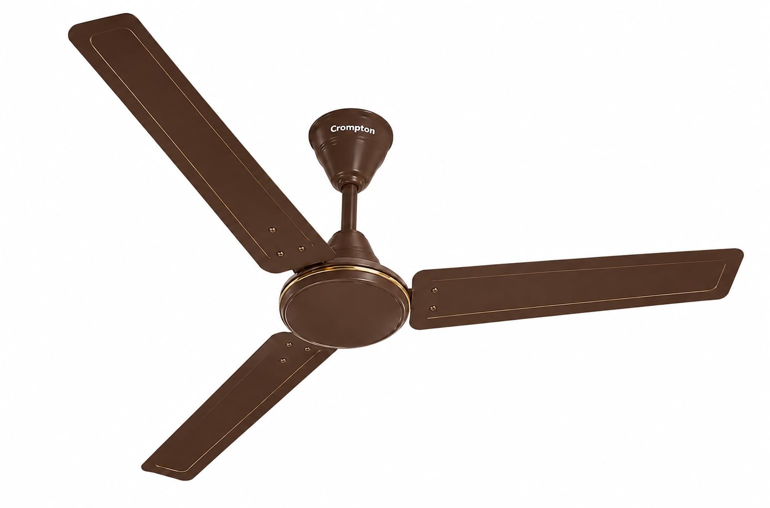 Crompton JetWind 1400 mm Ceiling Fan, Brown - Image 1