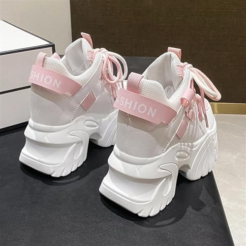 Women Platform Sneakers Ankle Boots Outdoor Casual High Top Sneakers Fashion Student Sneakers Lightweight Walking Women's Shoes4