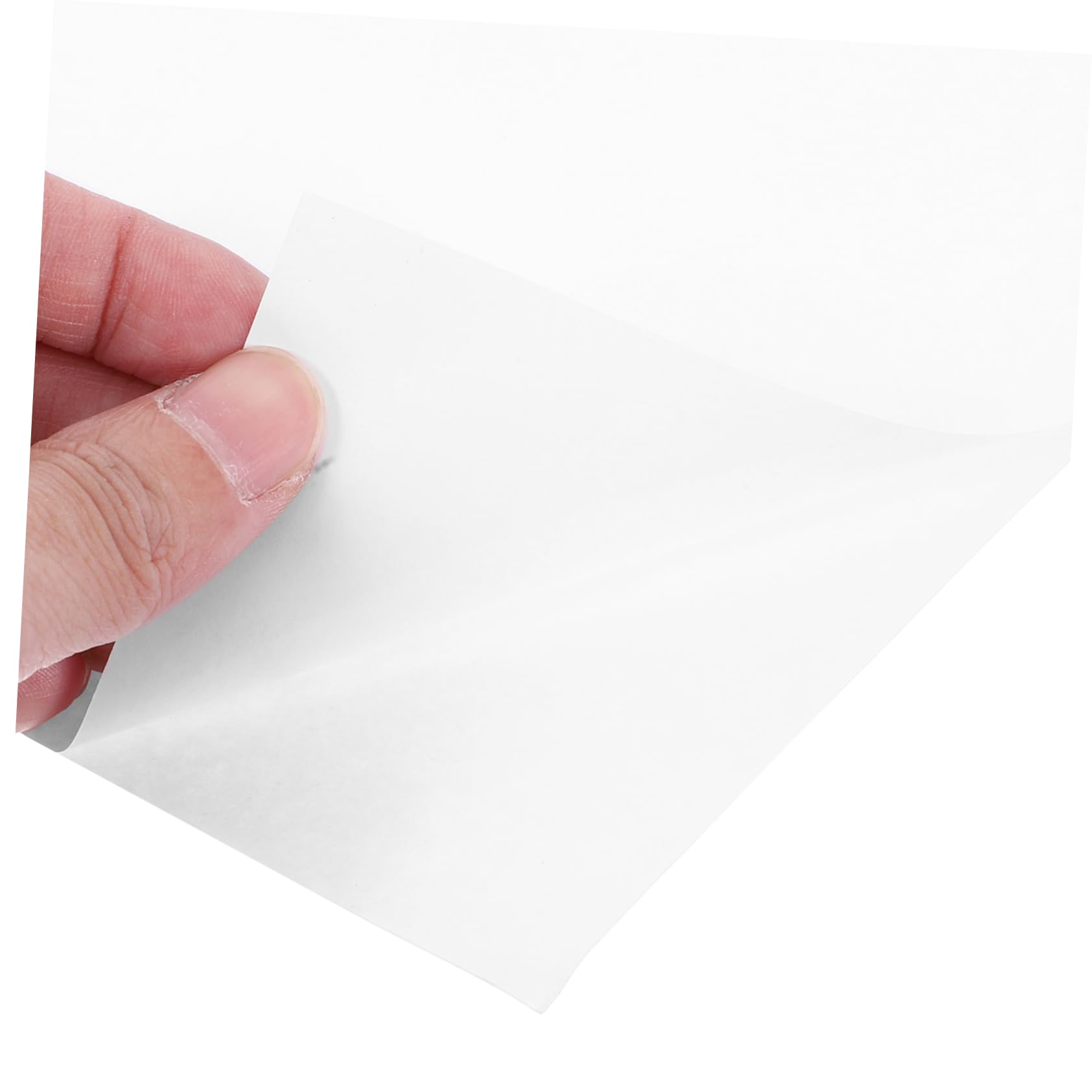 Etichette Adesive Stampabili A4 Bianche, 100 Fogli Autoadesive | Stampanti Inkjet, Scrivibili a Mano, Adesione Forte e Stampa Nitida senza Sbavature