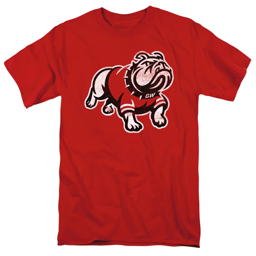 LOGOVISION Official Collegiate Distressed Primary Logo Adult T-Shirt Collection — view 201