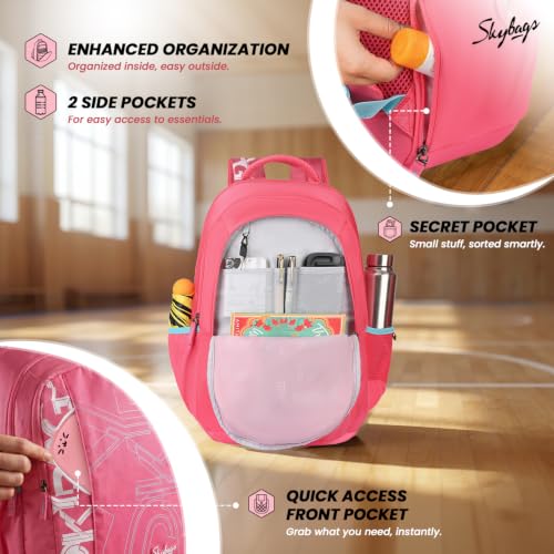 Image of Skybags Brat Pro Max 15.6 Inch Compatible Unisex 35L Laptop Backpack | Premium Durable Fabric| 3 Compartments | Padded Backpanel | Office & Casual Travel Backpack for Men & Women