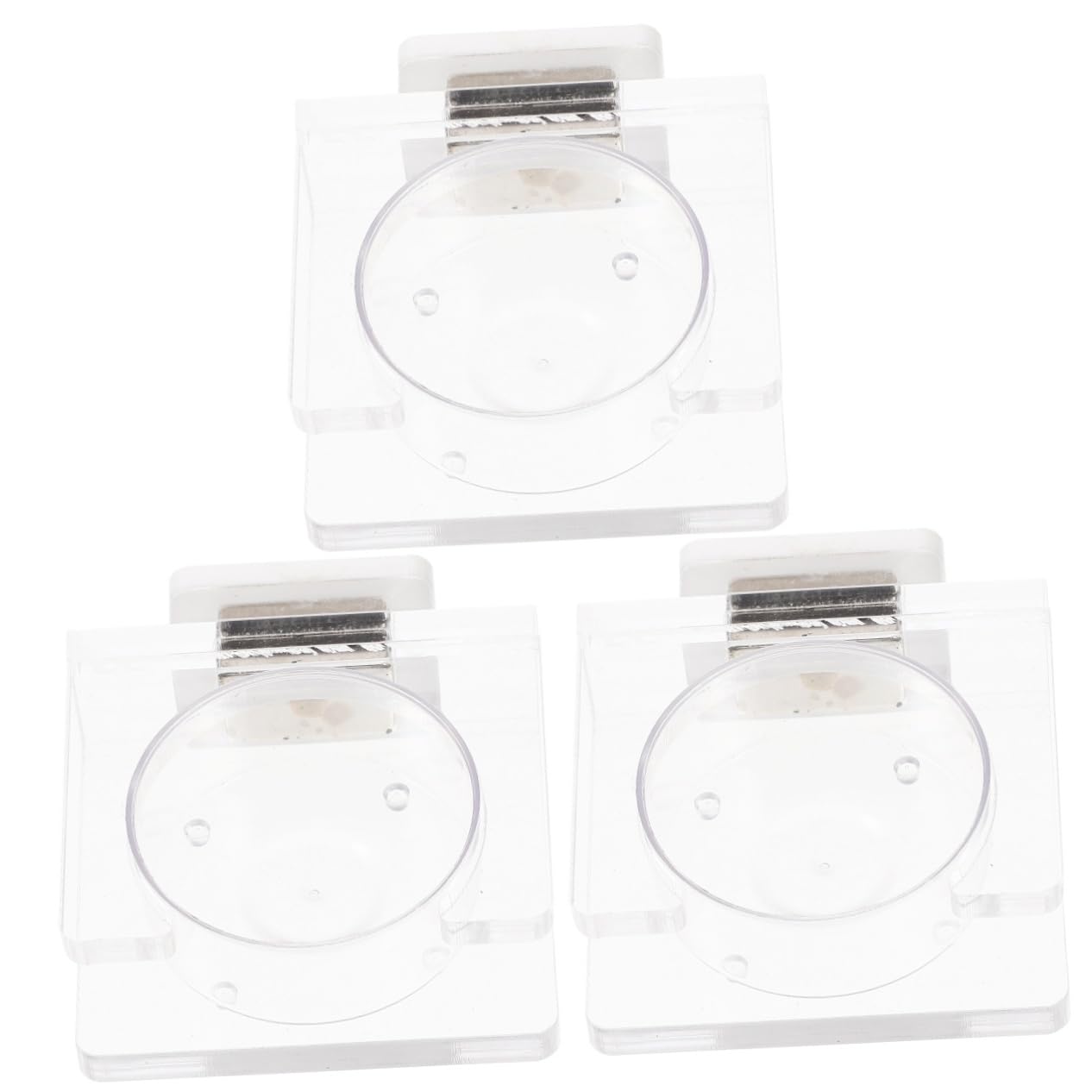 POPETPOP 3pezzi Mangiatoia Trasparentper Rettili Ciotola per per Tartarughe e Lucertole Design Portatile e Facile per