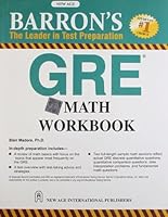Barrons GRE Math Workbook 812243150X Book Cover