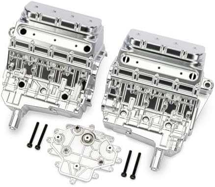 Traxxas Engine Block Satin Chrome