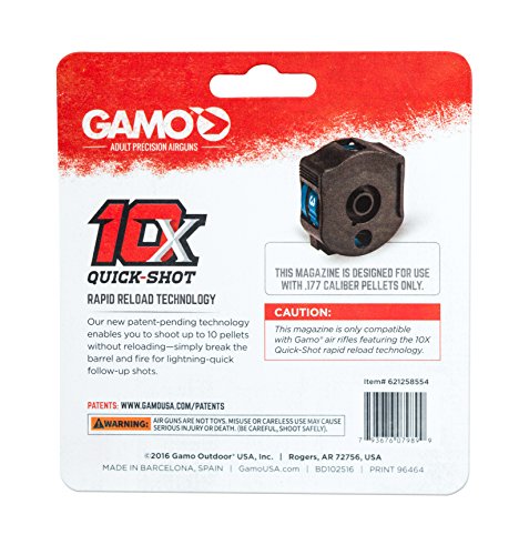 Gamo Quick-Shot Mag For Gamo Swarm .177, Black - 621258554 #TOP3