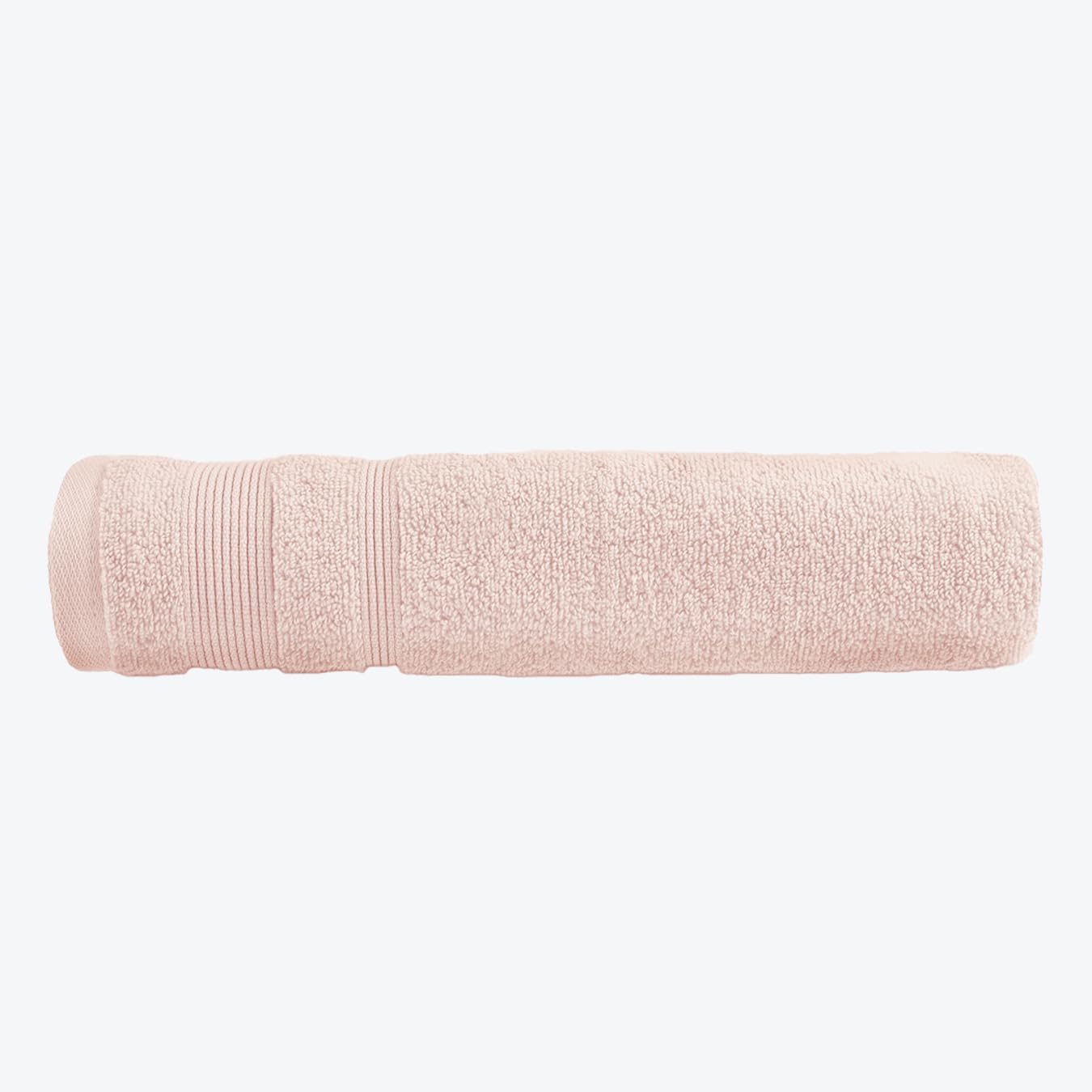 Allure Zero Twist Bath Sheet, Extra Large Bath Towel, 100 x 150cm, 100% Egyptian Cotton (Blush Pink)