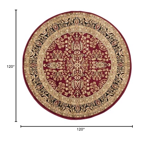 Tapete Safavieh Lyndhurst 10 pies redondo oriental miniatura 2
