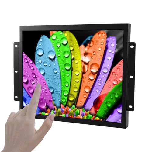 Image of VSDISPLAY 17'' 1280x1024 LCD Touchscreen Monitor with H /D VGA DVI Interface | 4:3 Industrial /Outdoor Display,High Brightness 1000 Nits