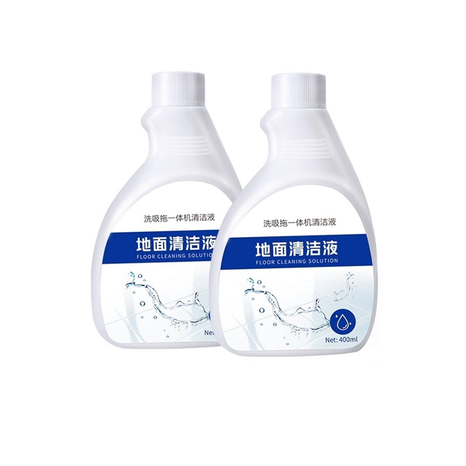 Líquido limpiador de pisos。 Compatible para Midea 。 Soluciones de limpieza para múltiples superficies。 Líquido limpiador 400 ml (13,5 onzas líquidas)(2 bottle)