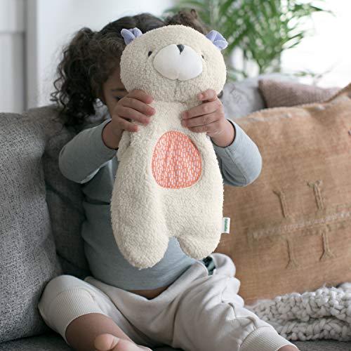 Image of Ingenuity Premium Soft Mini Bean Bag Plush, Nate The Teddy Bear, Ages Newborn and up.