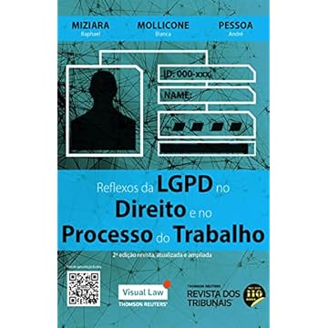 Capa do livro Reflexos Da Lgpd No Direito E No Processo Do Trabalho 2º Edição