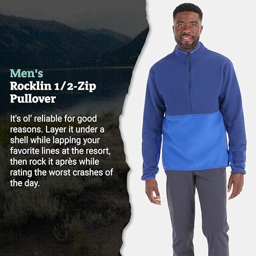 Image of MARMOT Men's Rocklin 1 /2 Zip, Lightweight Fleece Pullover Jacket