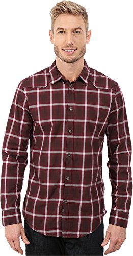 Calvin Klein Jeans Men's Ombre Plaid Shirt