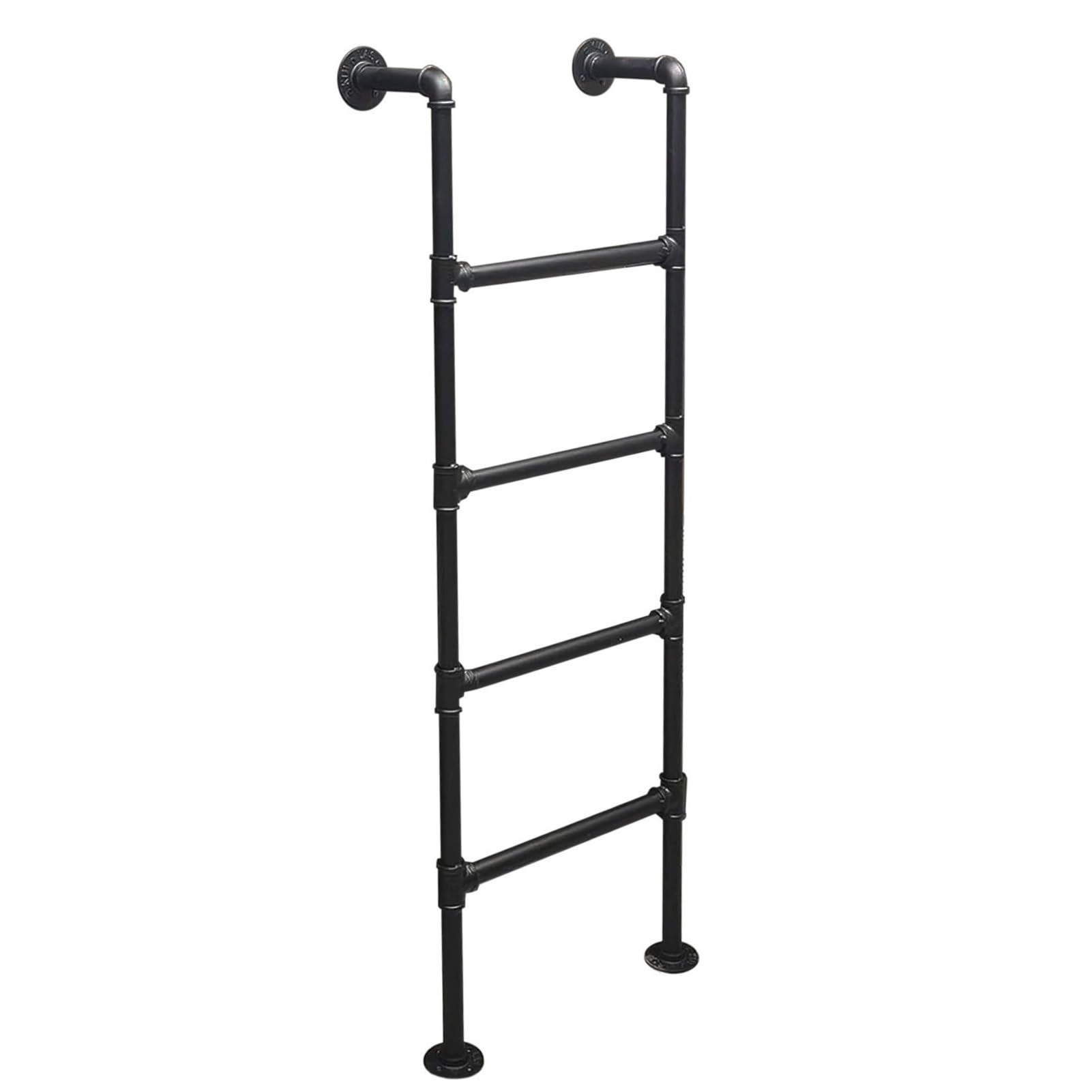 Échelle de secours pour puits de lumière avec fixation murale métallique 190 cm