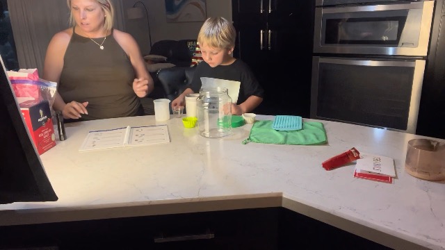 Making ice cream together! Review of ice cream kit