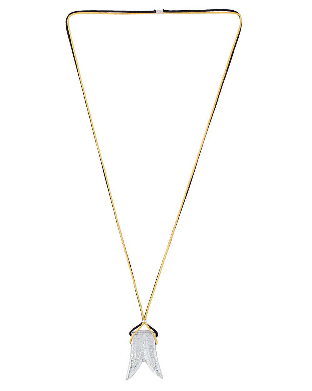 Dare by Tone Pendant with Yellow Strings Jewelry for Him