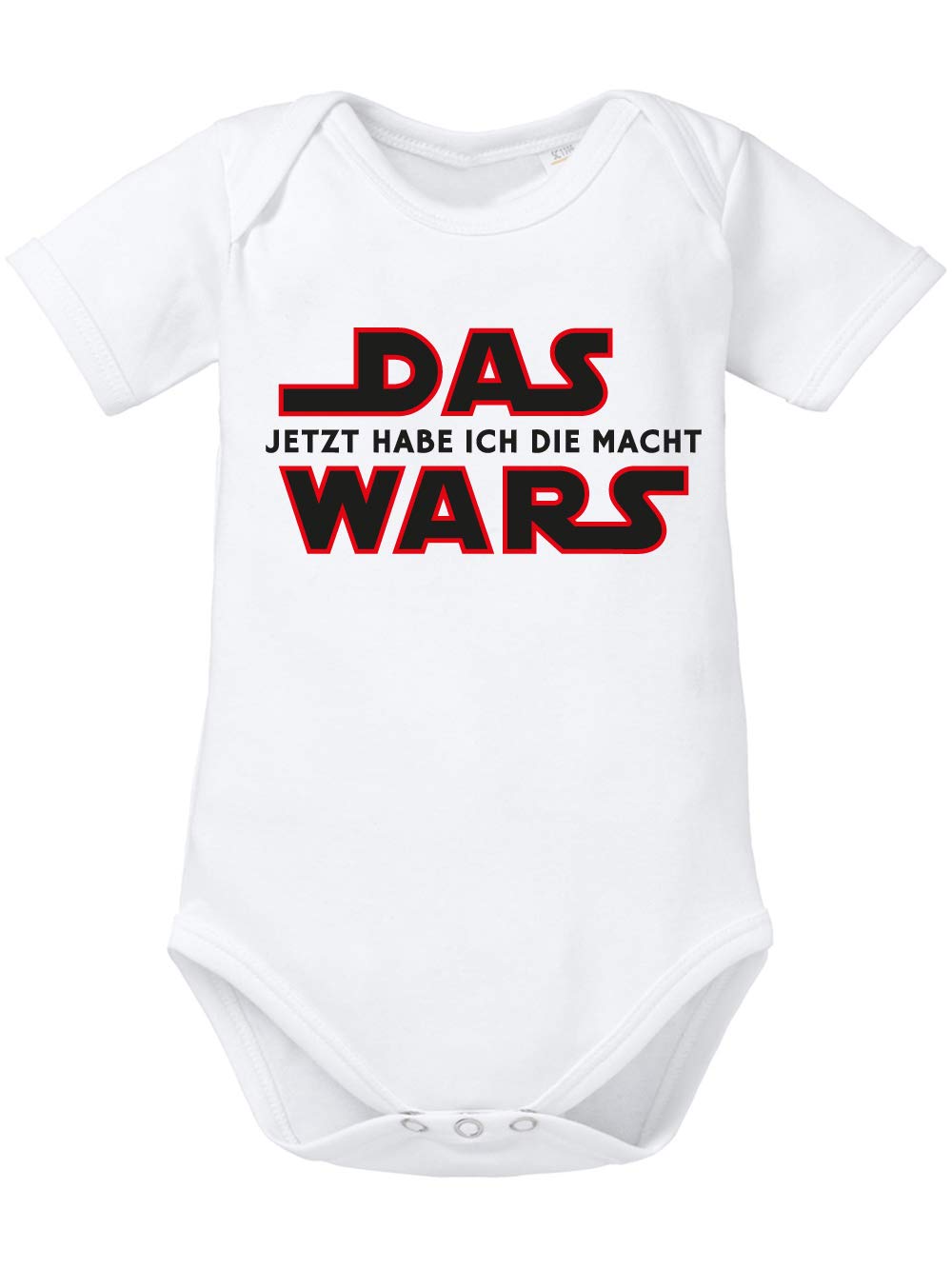 Baby Body Das wars Jetzt habe ich die Macht - mit Spruch - für Fans - Geschenk Geschenkidee zur Geburt