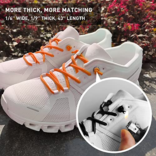 Image of 3 Pairs Elastic No Tie Shoe Laces, Stretch Bungee Laces