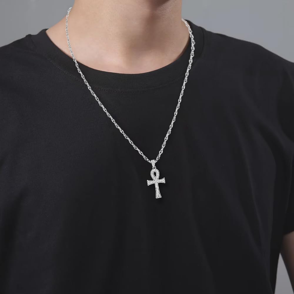 Diamond2Deal 10kt Yellow Gold Round Diamond Roman Religious Crucifix Cross Charm Pendant 1/3 Cttw Color- G-H Clarity- I2-I3