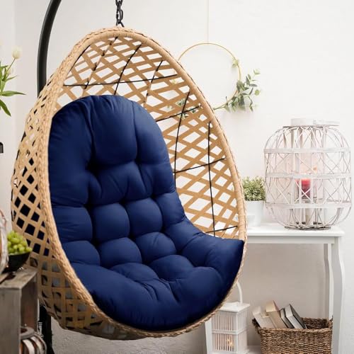 Coussin de rechange épais pour chaise suspendue coton PP imperméable et doux