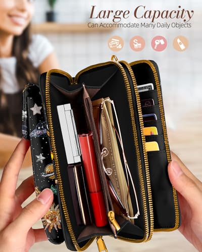 Image of Miss Adola Zipper Cell Phone Crossbody Bag for Women