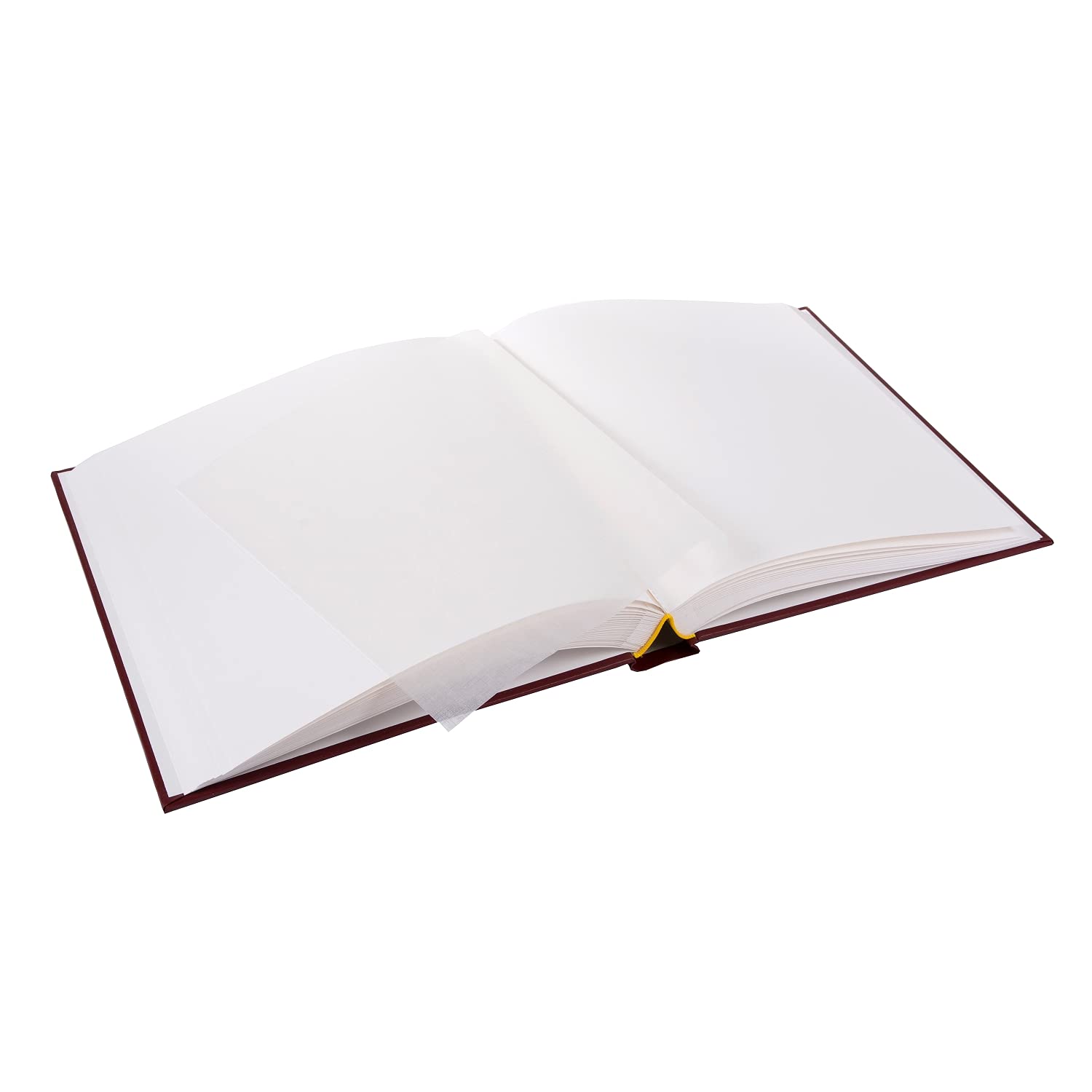 goldbuch 31 383 - Álbum de fotos clásico con 100 páginas blancas y separadores de Pargamin, libro de fotos con tapa de piel sintética y relieve dorado, álbum de fotos para pegar, álbum de recuerdos