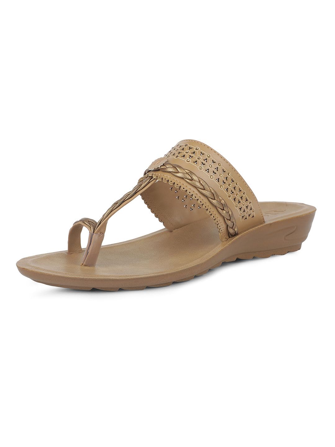 bata Women Toe Ring Wedge heel sandal-picture-44