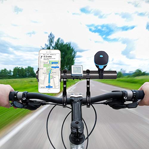 image for Enmoo Bike Handlebar Extender Aluminum Alloy Bicycle Handlebar Extensi