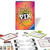 Ravensburger 26836 - Krazy Pix - Gesellschaftsspiel für die ganze Familie, Spiel für Erwachsene und Kinder ab 10 Jahren, Partyspiel für 3-8 Spieler - mit 240 Spielkarten