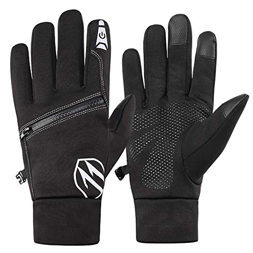 JFF Guantes De Esquí para Nieve, Impermeables, Resistentes Al Viento, Guantes De Snowboard De Invierno para Hombres Y Mujeres, para Esquí Y Snowboard En Climas Fríos,M