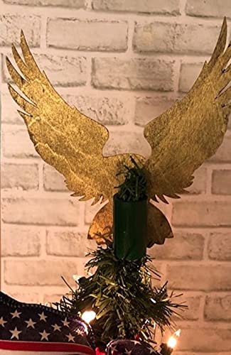 Gold Eagle Christmas Tree Topper, Eagle Christmas Tree Topper, Usa Tree Topper, Eagle Tree Topper, American Eagle Tree Topper, American Eagle, Gold Eagle #TOP2