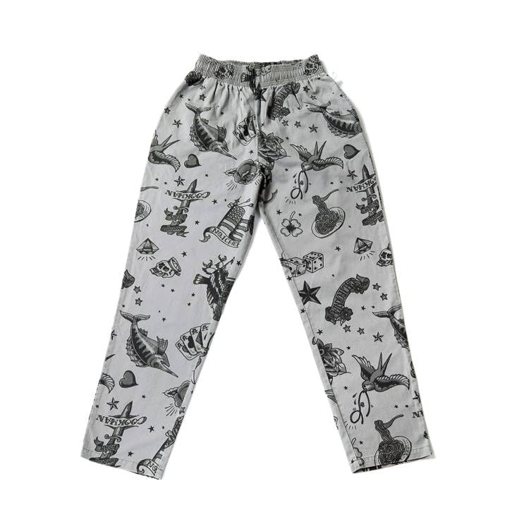 クックマン パンツ COOKMAN Chef Pants Old Tattoo COOKMAN パンツ Cookman クックマン シェフパンツ イージー