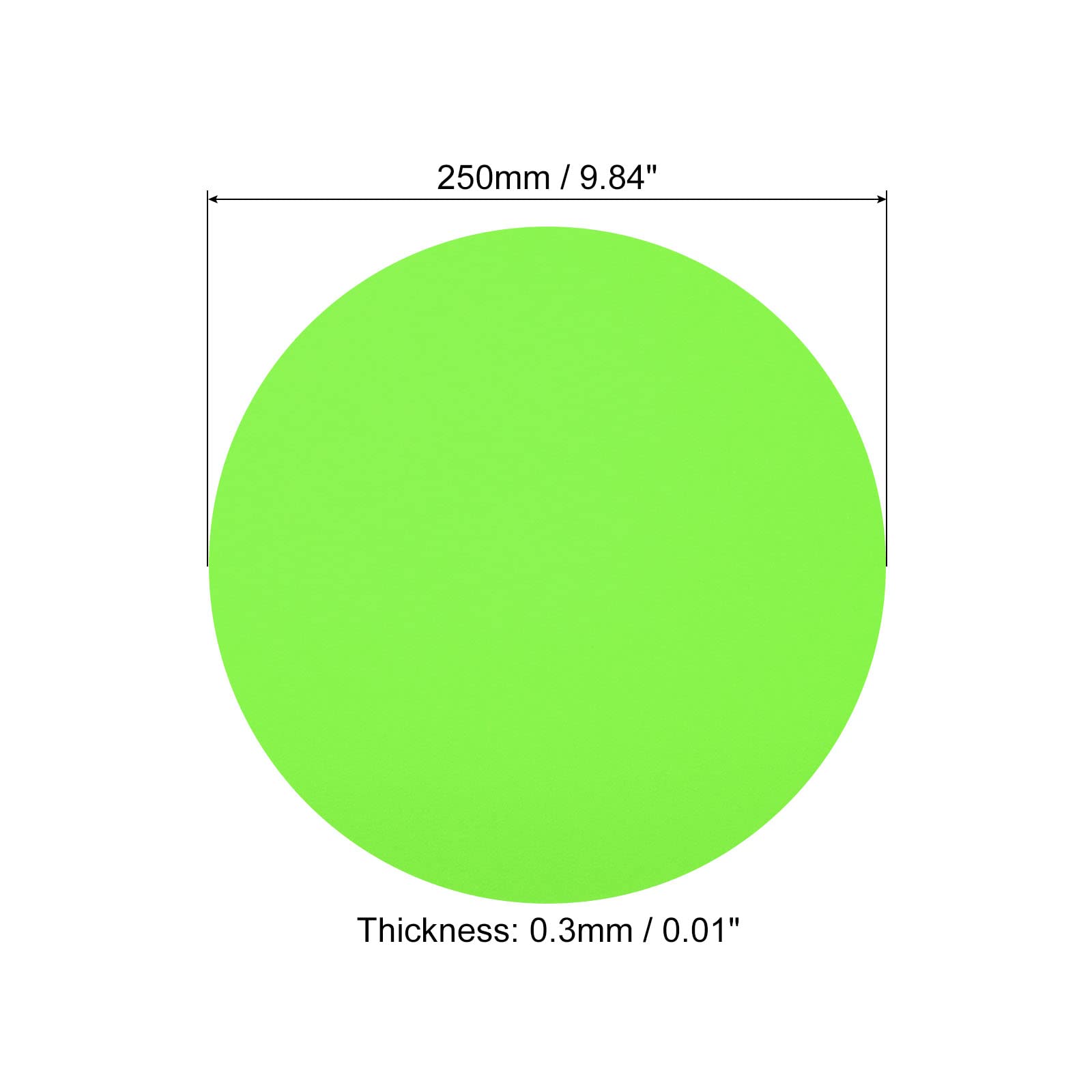 PATIKIL 9.8-inch Round Cardboard Paper - Image 2