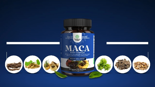 Amazon.com: Potent Black Maca Root Capsules for Men - Herbal