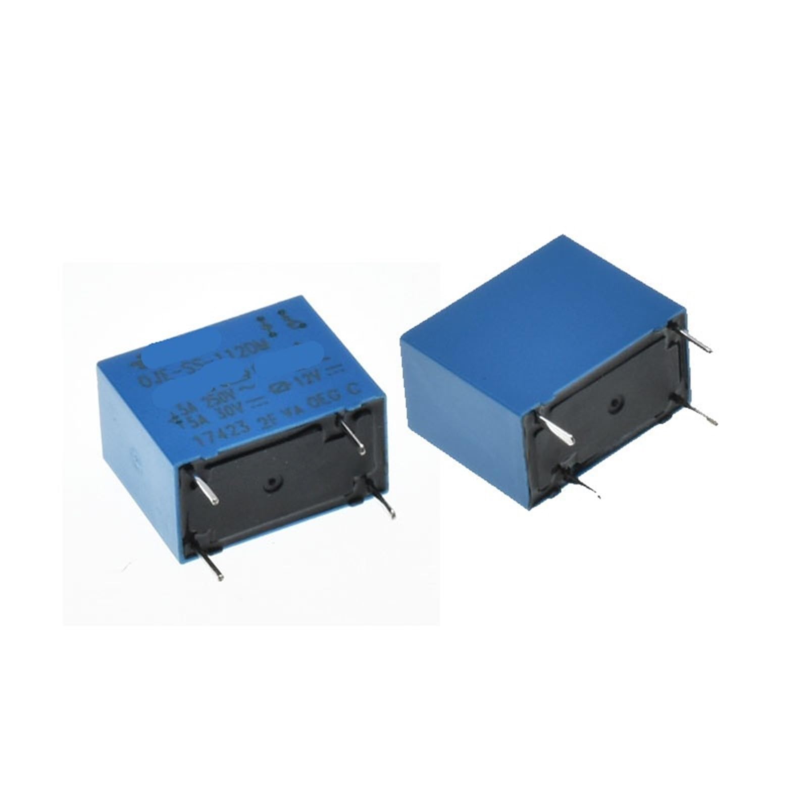Relais OJE-SS-105DM 5V CC 5A 4 broches pour circuit imprimé