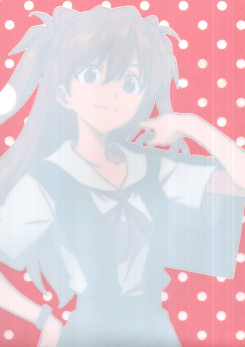 値下げ　エヴァンゲリオン DRESS クリアファイル シンジ アスカ 新品・未開封 エヴァンゲリオン クリアファイル UCC 非売品