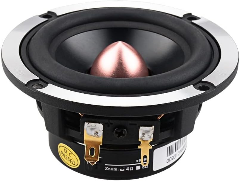 1PC 3 Inch Hifi Fever Midrange Speaker Driver 4Ohm 8Ohm 30W Car Sound Loudspeaker Column DIY For Home Car Audio Speakers (Color : 8 Ohm)