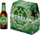 Estrella de Levante Cerveza, 6 x 25cl