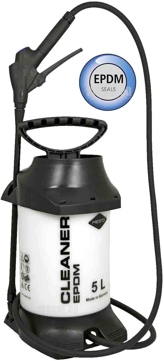 Mesto 3275PE Heavy Duty Pressure Sprayer 5Litre EPDM Seals, Chemical Spray Garden, DIY, Car Auto